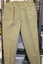 Khaki polyester army issue pant.