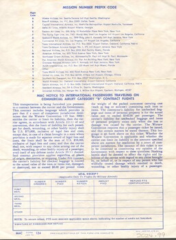 Cream coloured ticket.