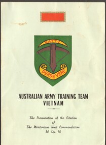 AATTV presentation of Citation 30 Sept 1970.