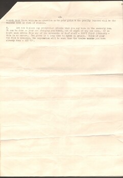 Third page. QANTAS charter. SAIGON/SYDNEY
