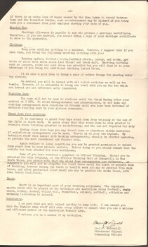 2nd page of Introduction of recruit training.