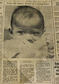 From the horror of war to a loving home