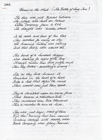 A poem by Greg Moffitt.