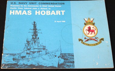 Navy Unit Commendation - HMAS Hobart