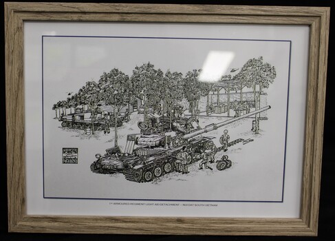 1st Armoured Regiment Aid Detachment - Nui Dat South Vietnam
