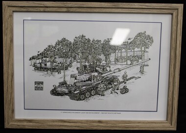1st Armoured Regiment Aid Detachment - Nui Dat South Vietnam
