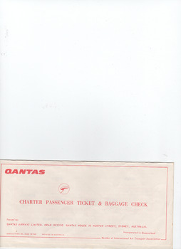 Airlien ticket for Gordon Skidmore