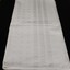 USA navy mess table cloth. Off white fabric with embossed stars and stripes. 
