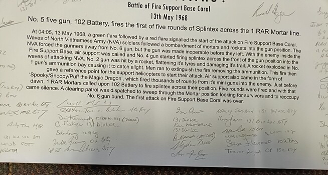 Print Battle of Fire Support Base Coral