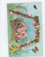 The inside of the card pops up with a bouquet of flowers in the basket.