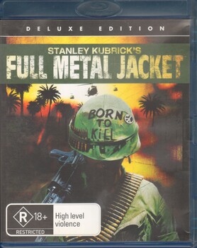 A DVD Titled Full Metal Jacket