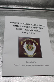 29 page booklet listing women in Field Ambulance and Hospitals in Vietnam.