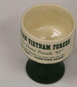 Small drinking vessel.