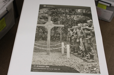 Poster salute to the Battle of Long Tan
