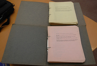 Literary work - Manuscript - S. T. Grey, The History of the Formation of the Shire of Whittlesea, S.T. Grey, 1961
