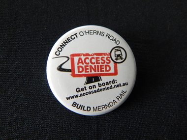 Badge - Badges - Advocacy Campaign, Access Denied, 2014