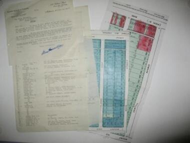 Document - Correspondence, Station Entrance and Railway Platform Estate, 1937