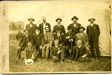 Photograph - Photographs - Whittlesea Show, C Lucas, Whittlesea Show Committee 1913, 1913