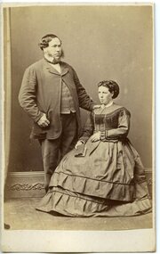 Photograph - Photographs Moses and Ann Thomas, A McDonald, Moses and Ann Thomas