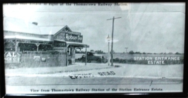 Photograph (item) - Station Entrance Estate, Thomastown Railway Station Entrance Estate