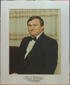 Photo of Councillor PA Fennell Shire President