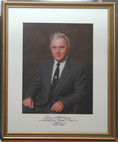 Photograph (item) - Photographs - Councillors, Councillor David I Kerr Mayor 1988 – 1989