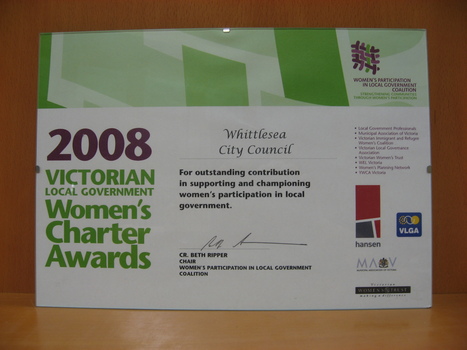 Victorian Local Government Women's Charter Awards
