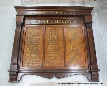 Mernda School 488 Roll of Honor