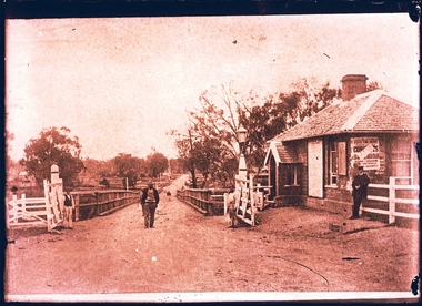 Toll Gates, Wangaratta Toll Bridge, Mid 19th Century