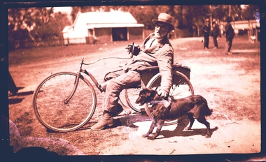 Three Wheeled Dog Cart, Three Wheeled Cart Pulled by Dog, Unknown