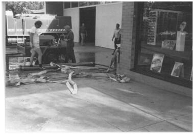 Photograph - washing hoses