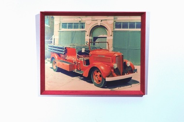 framed photo