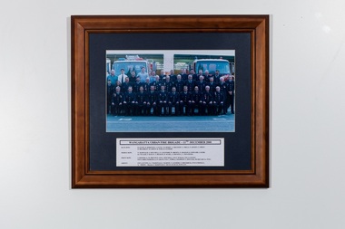 framed photo