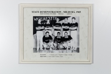 framed photo
