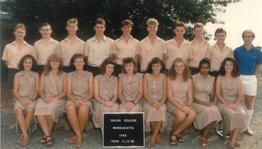 1988 Galen Catholic College Year 11 & 12 Students