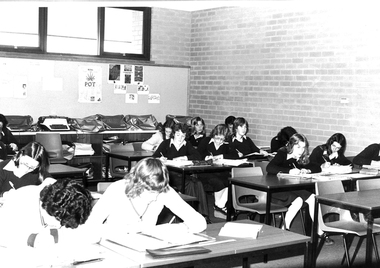 Galen Catholic College Classes in the 1970s