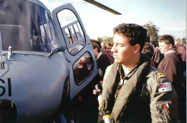 Navy Helicopter Visit, 1993