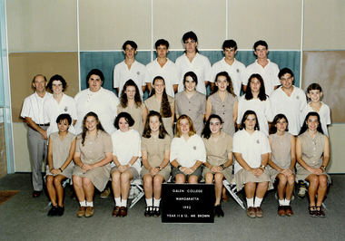 1992 Galen Catholic College Year 11 & 12 Students