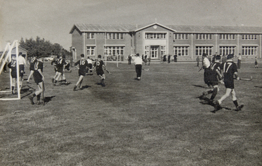 Champagnat College Hockey Match, 1955