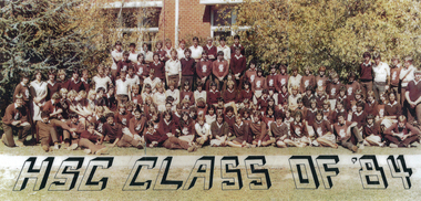 1984 Galen Catholic College Year 12 Students