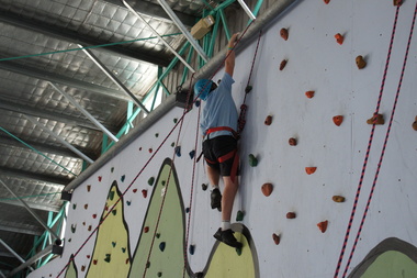 Climbing Wall At Galen Catholic College, 2012
