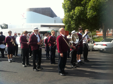 Anzac Service in Wangaratta, 2013