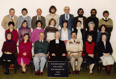 Champagnat College Staff, 1981- 1982