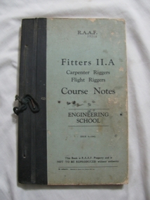 Manual - Course notes for B-24 Liberator aircraft ground crew, Queen City Printers Pty Ltd, Fitters II.A Carpenter, riggers, flight riggers, Course notes, 1942