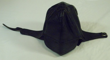 Japanese leather pilot's cap