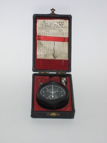 Jaeger Disk Speed Indicator, Jaeger, Tachometer, 1944