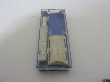 Silver Gillette Shaver