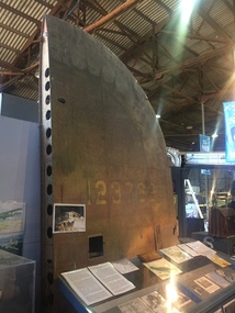 Tail Plane from 'Little Eva' crash, Circa 1941/2
