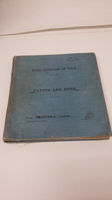 Flying Log Book A. Poynter, April 1937