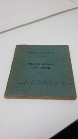 Flying Log Book Redman J R W